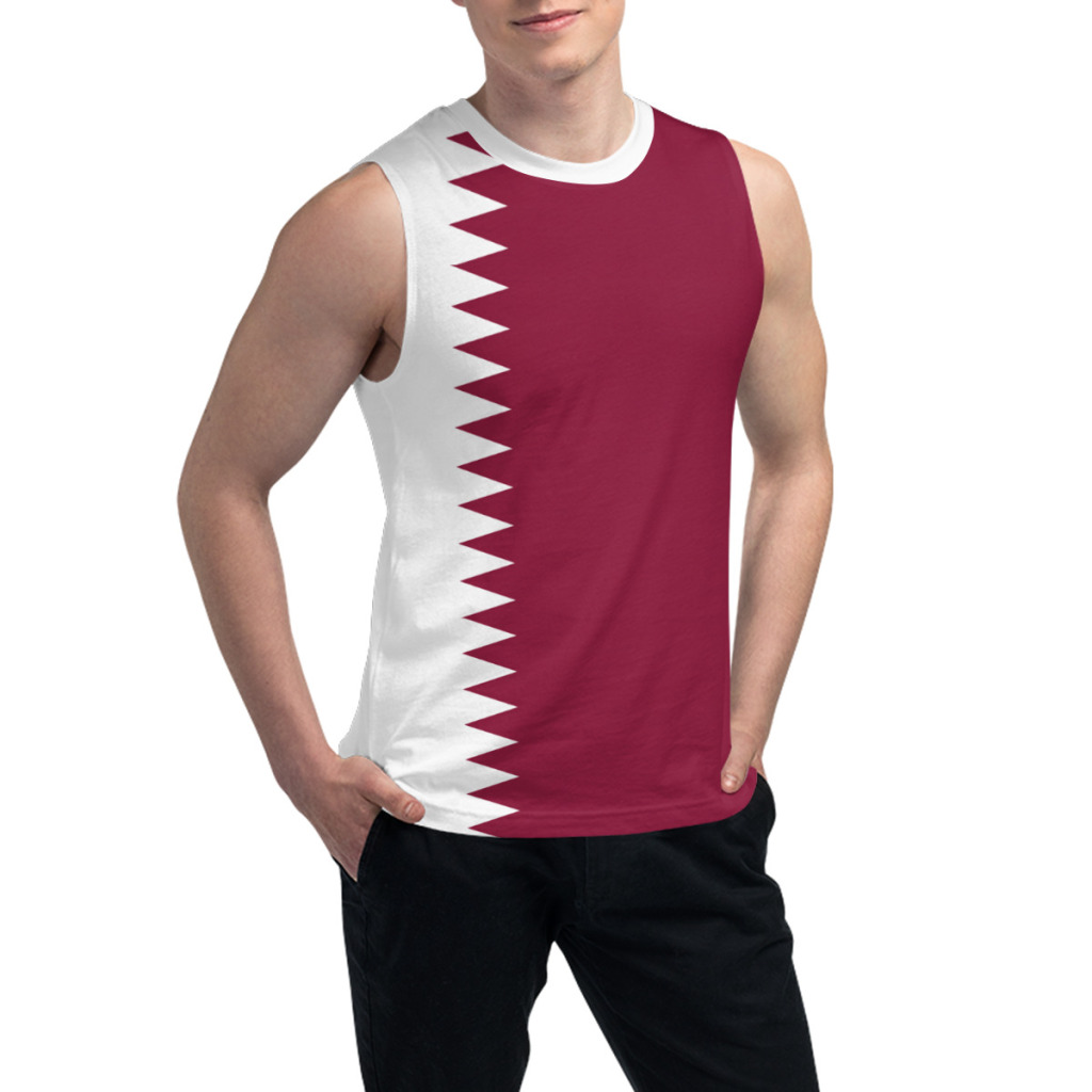 Футболка без рукавов с флагом  – обзор и цена 3D Printing Qatar