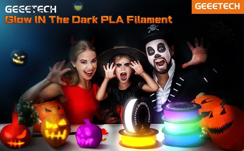 GEEETECH Glow PLA 1.75мм 1кг,  – обзор и цена 3D Printing Nylon