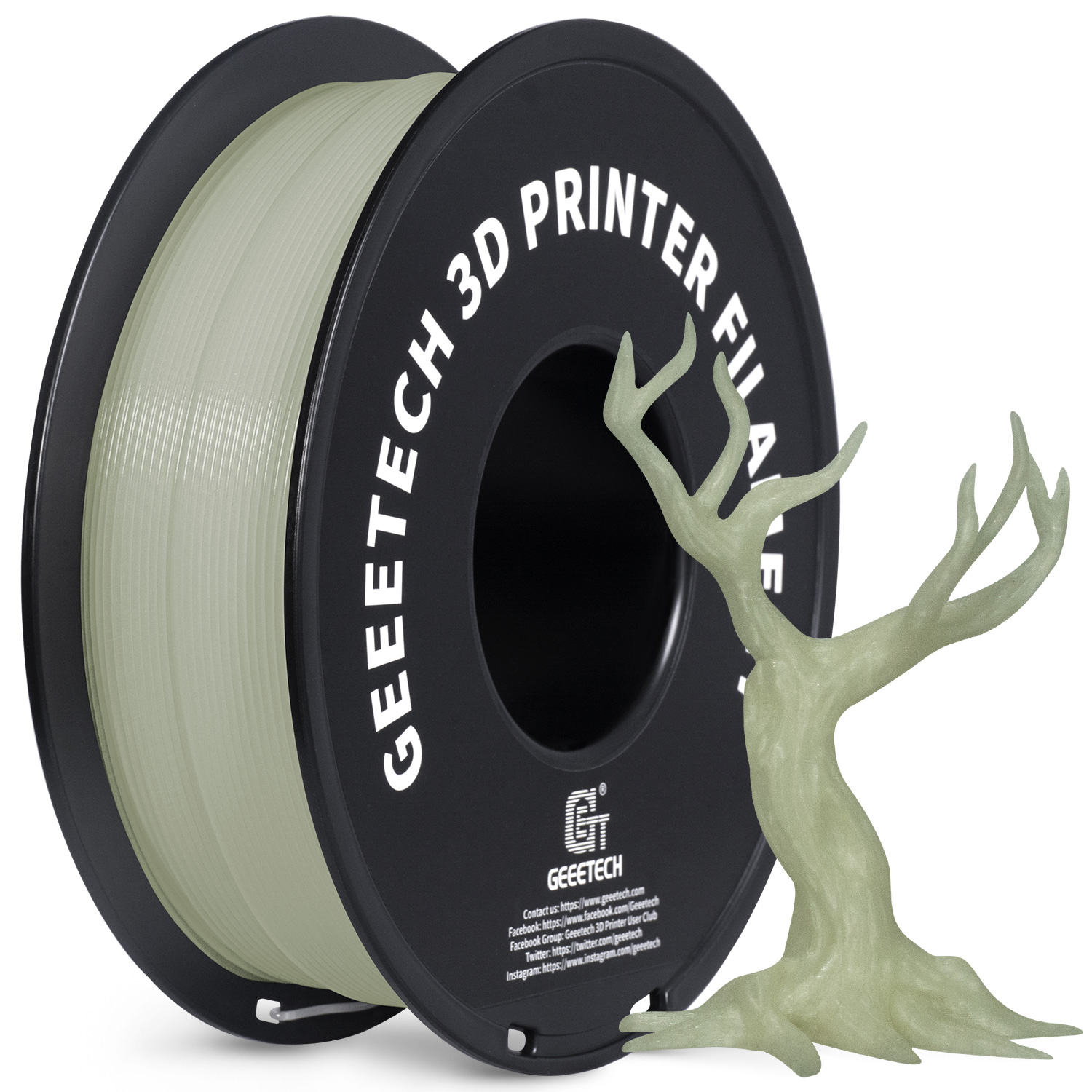 GEEETECH Светящаяся нить PLA д – обзор и цена 3D Printing Nylon